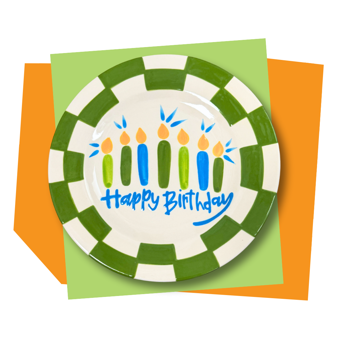 Painting Workshop - Birthday Plates